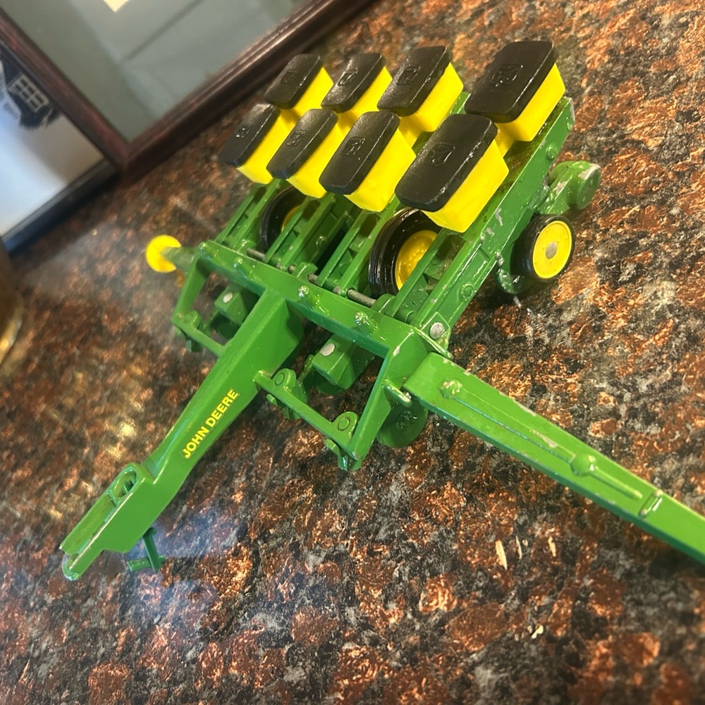 John Deere Green and Yellow Toy Planter Vehicle